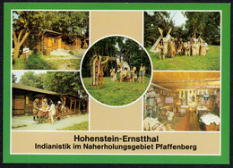 F3924 - TOP Hohenstein Ernstthal Indianistik Indianer - Bild Und Heimat Reichenbach Qualitätskarte - Hohenstein-Ernstthal