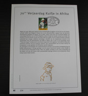 3048 'Kuifje In Afrika - Tintin Au Congo' - Luxe Kunstblad - Oplage: 500 Ex. - Souvenir Cards