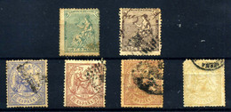 España Nº 133, 135, 145, 147, 149. Año 1873/74 - Used Stamps