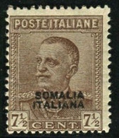 SOMALIA 1928 7 1/2 BRUNO ** MNH - Somalië
