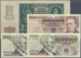 Poland / Polen: Huge Lot With 43 Banknotes Series 1919-2000 With Duplicates, Comprising For Example - Poland