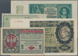 Poland / Polen: Poland – Generalgouvernement 1917 - 1941, Lot With 45 Banknotes, Comprising For Exam - Poland