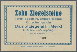 Deutschland - Notgeld - Bayern: Notgeld Bayerischer Orte Beginnend Mit "S", 118 Scheine Aus Schlicht - [11] Local Banknote Issues