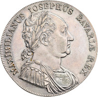 Bayern: Maximilian I. (IV.) Joseph 1799-1806-1825: Taler 1818 (Konventionstaler / Verfassungstaler), - Other & Unclassified