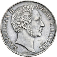 Bayern: Maximilian II. Joseph 1848-1864: Doppelgulden 1849 (Zwey Gulden). AKS 150, Jaeger 83, Davenp - Other & Unclassified