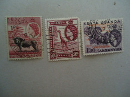 KENYA  UGANDA TANGANYIKA  USED STAMPS ANIMALS - Kenya (1963-...)