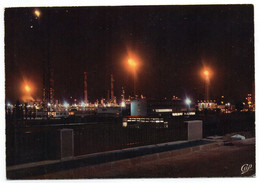 CPSM   64   LACQ     -      USINE SOCIETE PETROLES D AQUITAINE   LA NUIT - Lacq