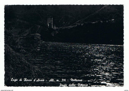 ROCCA  D' ARSIE' (BL):  LAGO  -  NOTTURNO  -  PONTE  DELLA  VITTORIA  -  FOTO  -  FG - Invasi D'acqua & Impianti Eolici