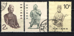 CINA - REPUBBLICA POPOLARE - 1988 - STATUE CINESI - USATI - Used Stamps