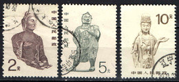 CINA - REPUBBLICA POPOLARE - 1988 - STATUE CINESI - USATI - Used Stamps