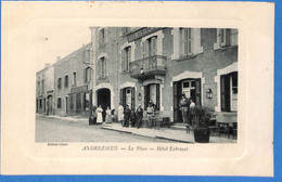 42 - Loire -   Andrezieux - La Place - Hotel Exbrayat    (N5993) - Andrézieux-Bouthéon