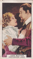 1 Jane Baxter & Matthew Lang  - Film Partners 1936 - Gallaher Cigarette Card - Original- Movies - Cinema - Gallaher