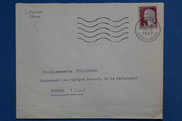 AB1 FRANCE BELLE LETTRE 1962 POUR  NANTES FRANCE + + AFFRANCH. PLAISANT - Lettres & Documents