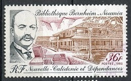 Nouvelle Calédonie - Neukaledonien - New Caledonia 1982 Y&T N°465 - Michel N°(?) (o) - 36f Bibliothèque Bernheim - Oblitérés