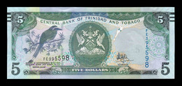 Trinidad & Tobago 5 Dollars 2006 (2017) Pick 47c SC UNC - Trindad & Tobago