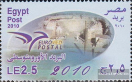 Egypt 2440 (complete Issue) Unmounted Mint / Never Hinged 2010 Euromed Postal - Nuevos