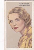 38 Margaret Bannerman  -  Stars Of Screen & Stage 1935  - Gallaher Cigarette Card - Original- Film - Cinema - Gallaher