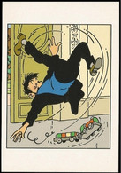 Kuifje / Tintin - Milou / Bobbie - Haddock - Carte Postal / Postkaart / Postcard - Philabédés (comics)