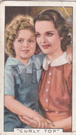 33 Shirley Temple In "Curly Top"- Film Episodes 1936 - Gallaher Cigarette Card - Original- Movies - Cinema - Gallaher