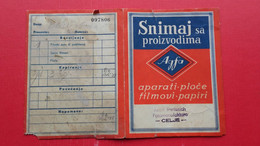 Agfa Paper Bag.Adolf Perissich,Fotomanufaktura Celje - Material Y Accesorios