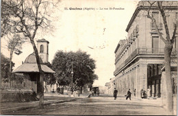 ALGERIE -- GUELMA -- La Rue St Posedius - Guelma