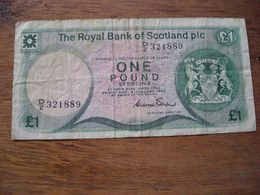 The Royal Bank Of Scotland One Pound Sterling 1984, £1 - 1 Pound