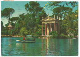 AA1372 Roma - Villa Borghese - Il Laghetto / Viaggiata 1964 - Parques & Jardines