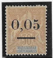 Madagascar N°52 - Type II - Neuf Sans Gomme - TB - Nuevos