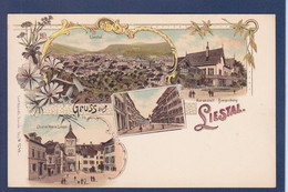 CPA Suisse > BL Bâle-Campagne LIESTAL Litho Gruss Non Circulé - Liestal