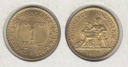 FRANCE 1 Franc 1921  1f - 1 Franc