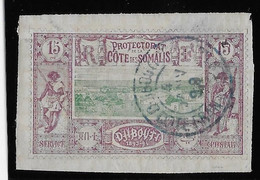 Côte Des Somalis N°11 - Oblitéré - Aminci - Used Stamps