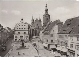 D-06295 Lutherstadt Eisleben - Marktplatz Mit Lutherdenkmal - Cars - Lutherstadt Eisleben