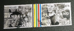 Nederland - NVPH - 2196/2197a - Paar - 2003 - Gebruikt - Nelson Mandela - 85 Jaar - Usati