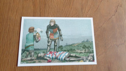 Nos Gloires Le Peuple Belge Chromo N° 145 JEAN L'AVEUGLE à CRECY  Belgique Huens Collection Histoire Trading Card - Artis Historia