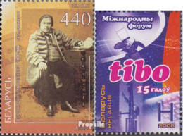 Weißrussland 701,704 (kompl.Ausg.) Postfrisch 2008 Winzent Dunin Marzinkewitsch, TIBO - Belarus