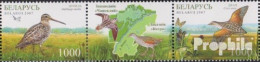 Weißrussland 670-671 Dreierstreifen (kompl.Ausg.) Postfrisch 2007 Cepkelis Und Kotra - Belarus