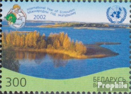 Weißrussland 470 (kompl.Ausg.) Postfrisch 2002 Ökotourismus - Belarus