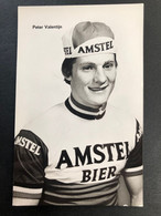 Peter Valentijn - 1976 (176) - Amstel - Carte / Card - Cyclists - Cyclisme - Ciclismo -wielrennen - Ciclismo