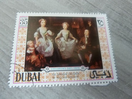 Dubai - The Graham Children's By William Hogarth - 35 Dirhams - Postage - Multicolore - Oblitéré - Année 1970 - - Napoléon