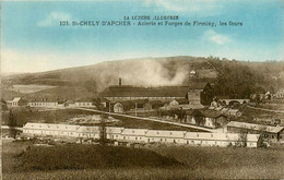 St Chély D'apcher * Acierie Et Forges De Firminy * Les Fours * Usine Industrie Acier - Saint Chely D'Apcher
