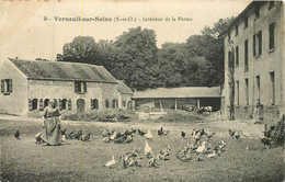 VERNEUIL SUR SEINE Intérieur De La Ferme - Verneuil Sur Seine