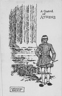 CPA PUBLICITE ILLUSTRATEUR CANADIAN PACIFIC PAQUEBOT A GUARD OF ATHENS - Advertising