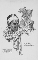 CPA PUBLICITE ILLUSTRATEUR CANADIAN PACIFIC PAQUEBOT CAIRO CHARACTERS - Publicité