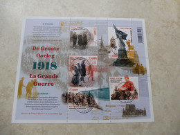 Belgique Belgie Gestempelt  Mooie Oblitéré Bl 268 Liberation Bevrijding 1914/18 / Bloc Block Blok  Année 2018 - 2002-… (€)