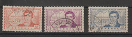 Sénégal 1939 R Caillié 180-182 3 Val Oblit. Used - Used Stamps