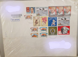 RUSSIA 2019 MAHATMA GANDHI 150th BIRTH ANNIVERSARY REGISTERED COVER Travelled To INDIA, RARE - Lettres & Documents