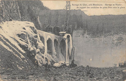 CPA 03 BARRAGE DU CHER PRES MONTLUCON BARRAGE ET VIADUC DE SUPPORT DES CONDUITES DE PRISE D'EAU SOUS LA GLACE - Sonstige & Ohne Zuordnung