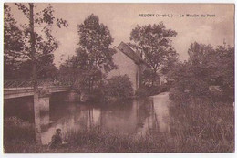 (37) 473, Reugny, Gourault, Le Moulin Du Pont - Reugny