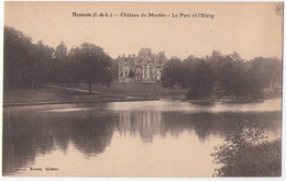 (37) 422, Monnaie, Renou, Chateau Du Mortier, Le Parc Et L'Etang - Monnaie