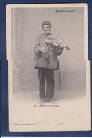 CPA [88] Vosges > Remiremont Type Nommé Mamet Et Son Violon Circulé - Remiremont